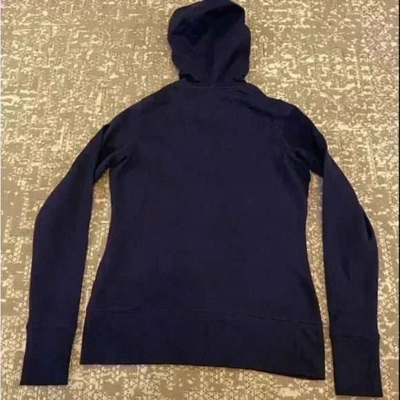 Antigua KC Sporting full zip sweatshirt Women size Small color Navy - Picture 3 of 6